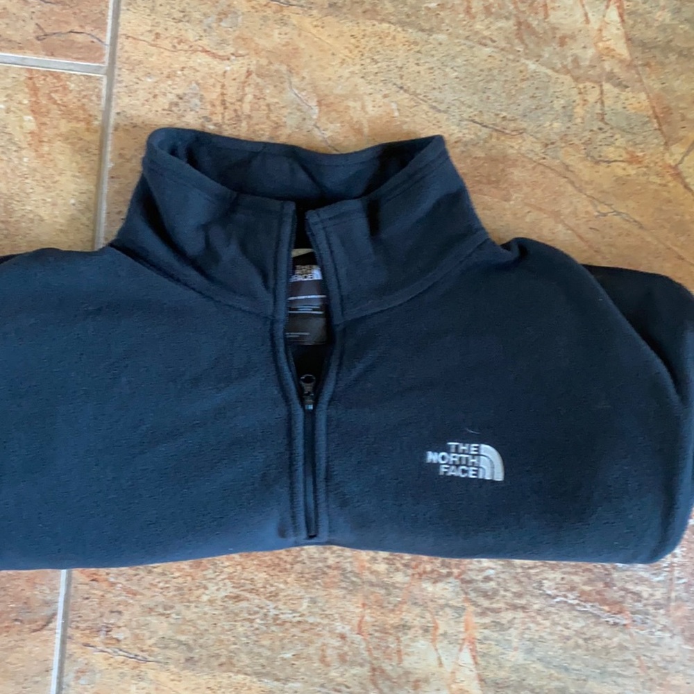 North Face quarter zip fleece XL